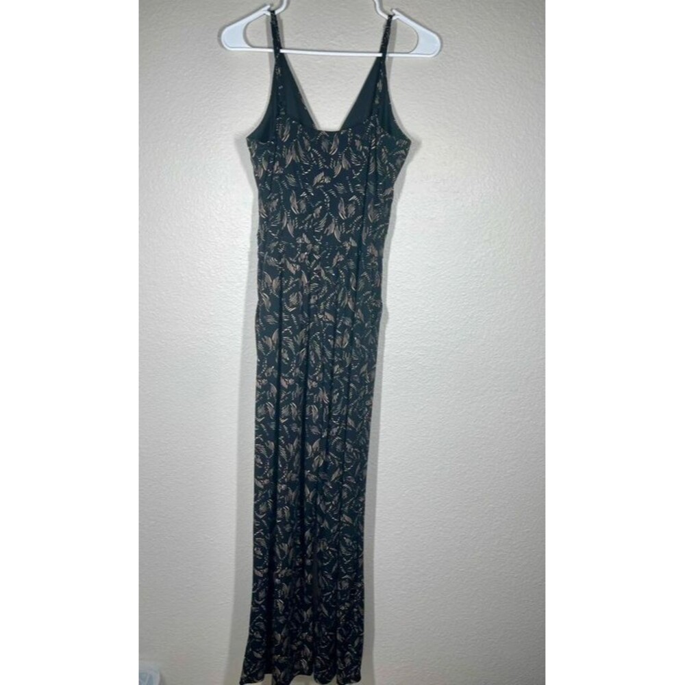 Kaileigh jumpsuit wide leg tie waist, faux wrap size medium